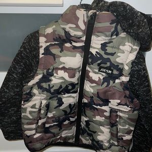 Brand new Joe’s army/sweater jacket 2T